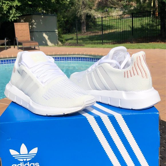 adidas Shoes - adidas Swift Run Women's White Trainers